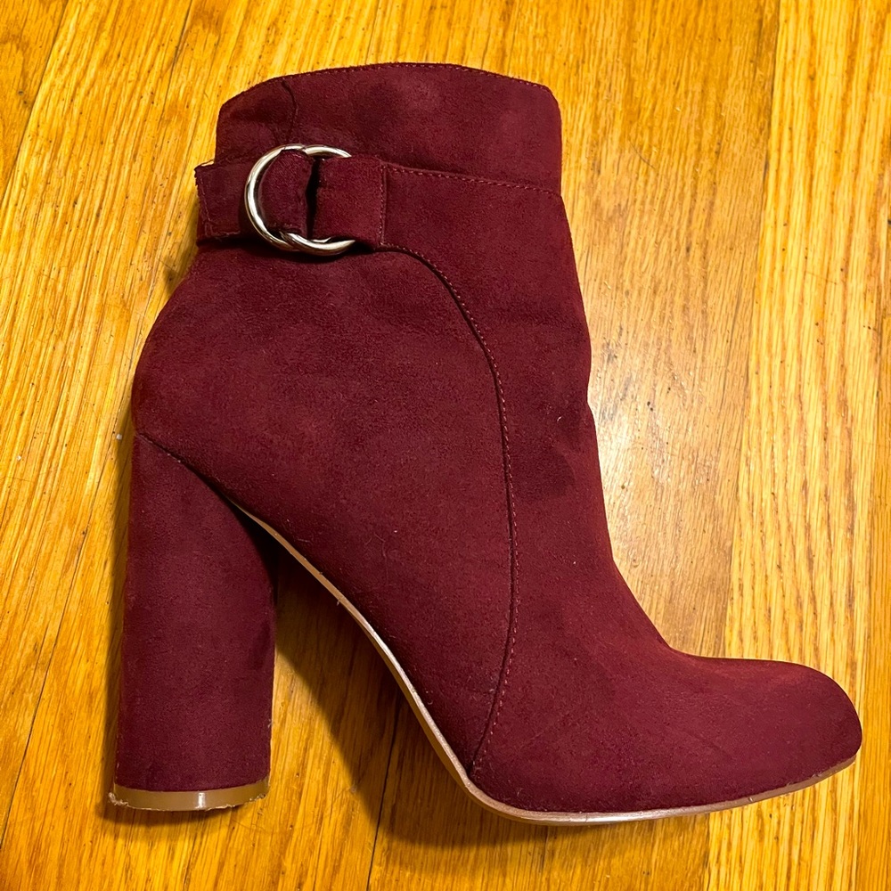 ELLERY Burgundy high-heel boots 🐙